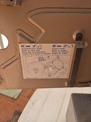 Caja registradora antigua Hugin Kassaregister AB