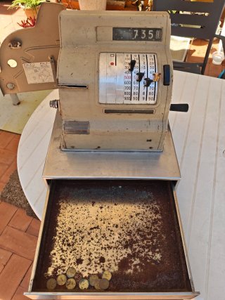 Caja registradora antigua Hugin Kassaregister AB