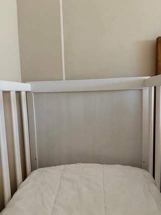 Culla in legno bianco
