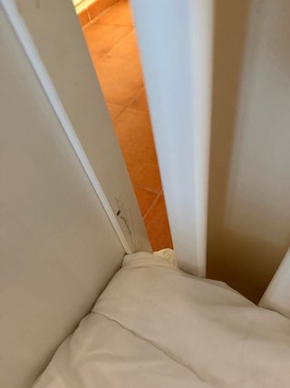 Culla in legno bianco