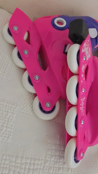 Patines Oxelo rosas y morados