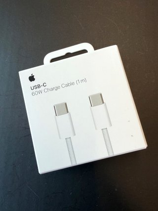 Apple cargador doble con cables USB-C nuevos