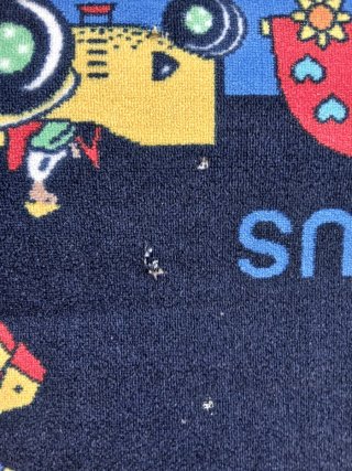 Alfombra infantil de tela para habitación