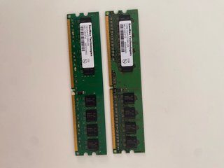 Memoria RAM DDR2 SanMax 1GB + 512MB