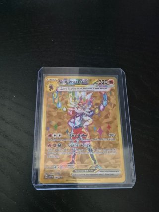 Carta Pokémon Cinderace EX 320 HP