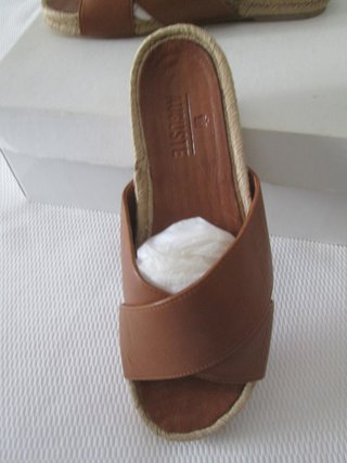 SANDALIAS PIEL Y YUTE  AUGUSTE