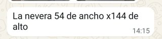 Nevera Jocel blanca
