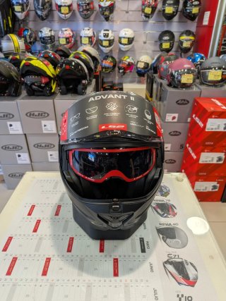 Casco Modular LS2 Advant II Negro Mate