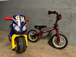Bici de aprendizaje y moto infantil
