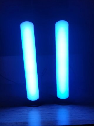 Luces barra LED tubulares 12 colores