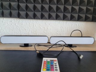 Luces barra LED tubulares 12 colores