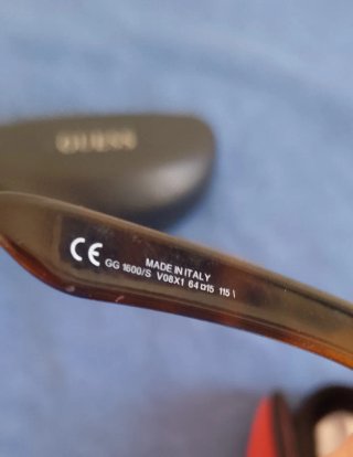 Occhiali da sole vintage Gucci  marrone tartaruga