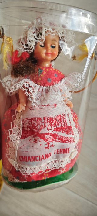 Bambola Souvenir Chianciano Terme Vintage