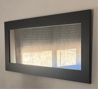 Espejo de madera