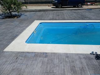 Hormigón impreso para exteriores