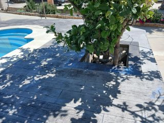 Hormigón impreso para exteriores