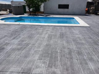 Hormigón impreso para exteriores