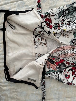 botanical floral motifs dress