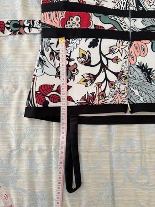 botanical floral motifs dress