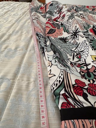 botanical floral motifs dress