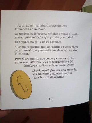 Garbancito [Anónimo] ilustrado por Gerardo Baró