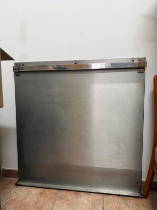 Tabla Acero Inox. Jamonero 100x100