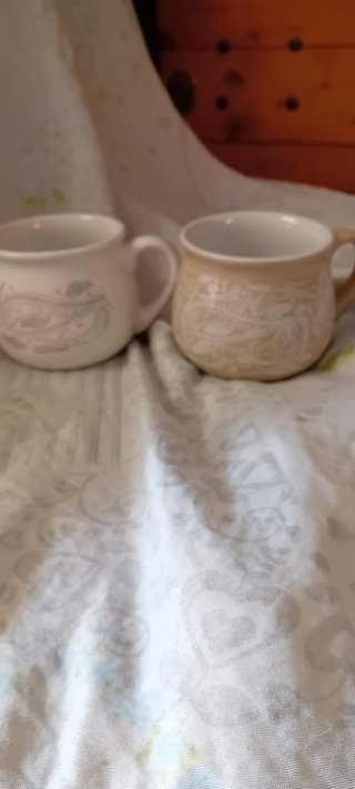 Set 6 Tazze da tè in ceramica