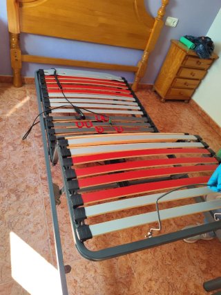 Somier articulado eléctrico Futurlam Metálico