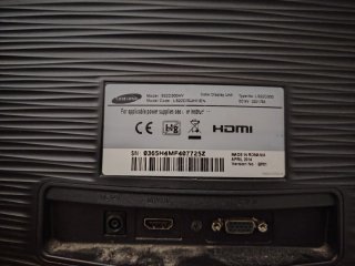Monitor Samsung Nero