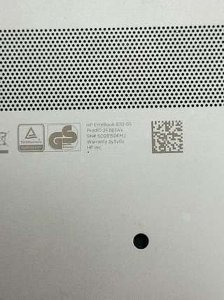 HP EliteBook 830 G5 para piezas o restaurar