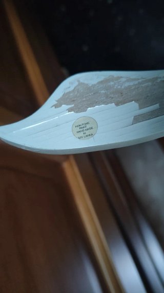 Decorazione mobile in legno con gabbiano