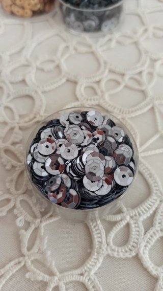 Set 4 scatoline paillettes