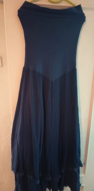 Vestido de noche/graduación rojo10€ azul 10€