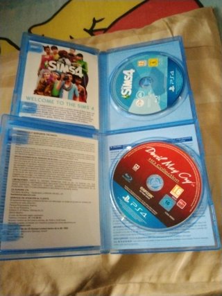 Lote 2 Juegos PS4: Sims 4 y Devil May Cry HD
