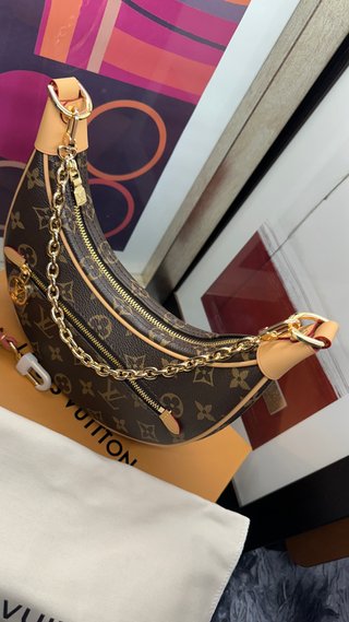 Borsa Louis Vuitton Marrone