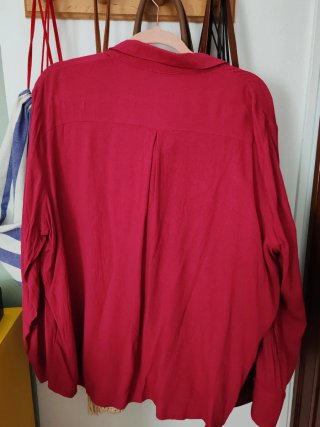 Camisa Violeta burdeos/fucsia