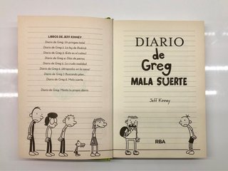 Diario de Greg 8 Mala Suerte - Jeff Kinney