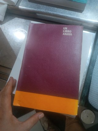 Libro "Historia de la filosofía" Anaya 1978