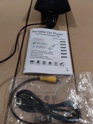 Pantalla inalámbrica homologada para coche.