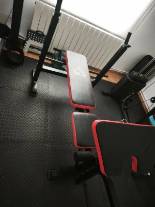 Banco de entrenamiento HOMCOM