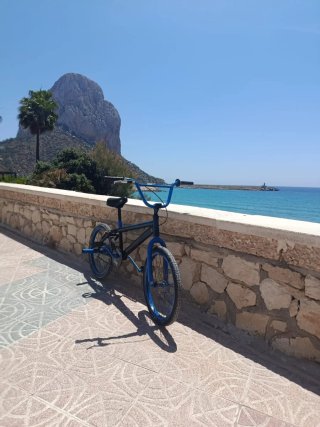 Bicicleta BMX Azul