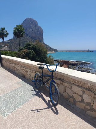 Bicicleta BMX Azul