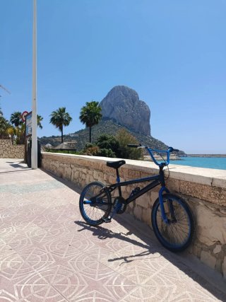 Bicicleta BMX Azul