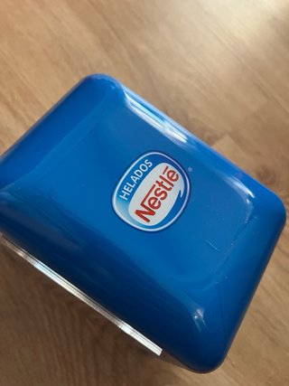 Servilletero Nestlé Azul