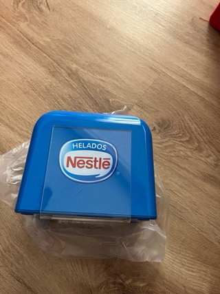 Servilletero Nestlé Azul