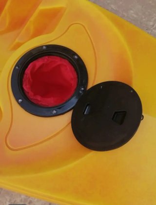 Kayak RTM Rotomoldeado Naranja/Amarillo