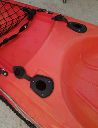 Kayak RTM Rotomoldeado Naranja/Amarillo