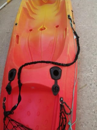 Kayak RTM Rotomoldeado Naranja/Amarillo