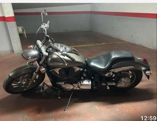 Honda VTX1300 Gris Plata