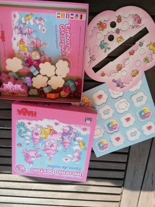 Juego Unicornio Destello Torre de Nubes HABA